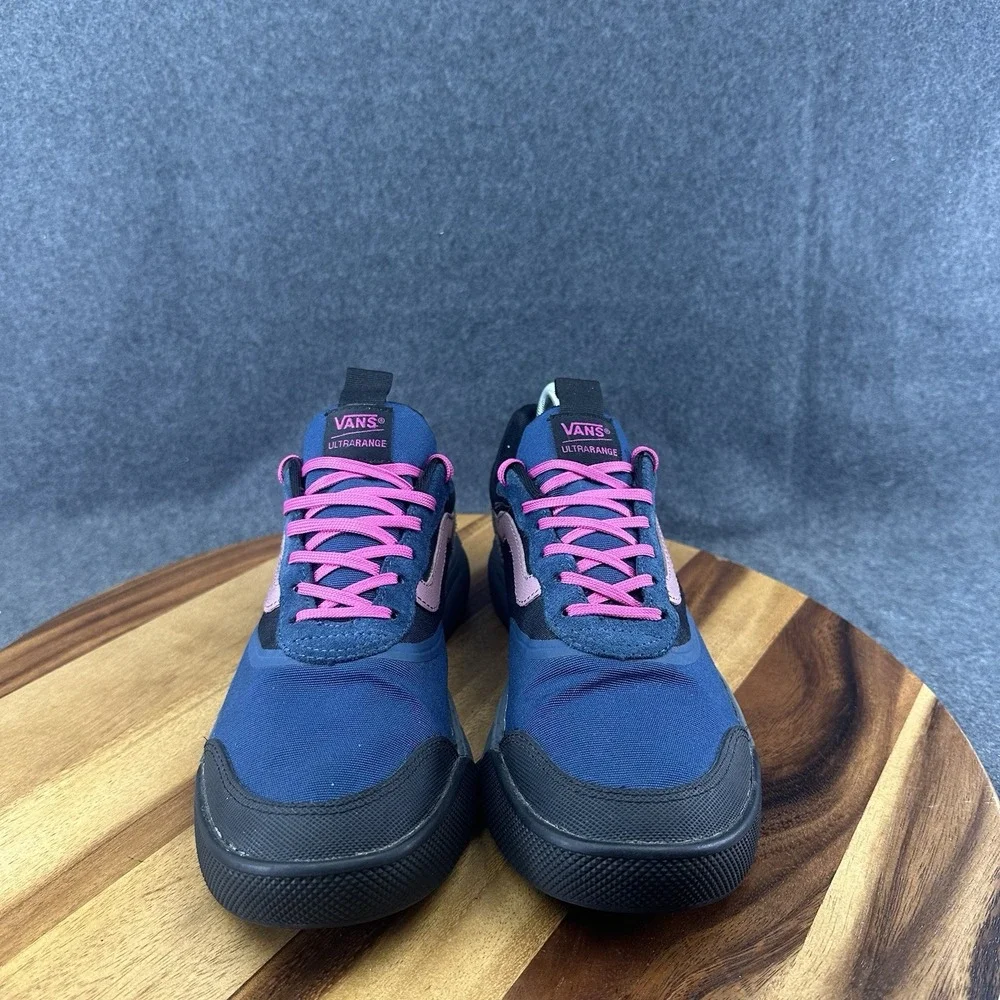 VANS UltraRange Gibraltar Sea Blue Ebony Black Pink Mens Skate Shoes Size 8